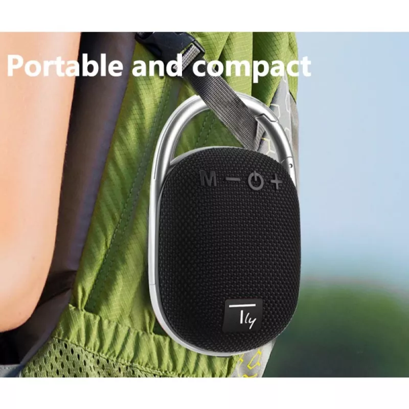 Techly ICASBL321BK portable/party speaker Mono portable speaker Black 5 W