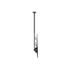 Ceiling mount for dual screens EQUIP 32 inch–60 inch (VESA 200x200–600x400, max 80 kg, swivel ±180°), black