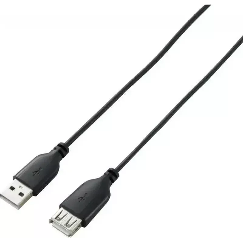 USB 2.0 cable Renkforce RF-4080795, USB A to USB A, 1 m, black