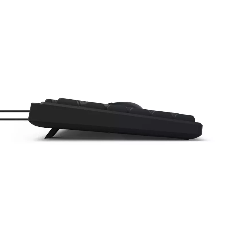 Hama CKM-200 keyboard Mouse included Home/Office USB QWERTZ German Black