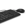 Hama CKM-200 keyboard Mouse included Home/Office USB QWERTZ German Black