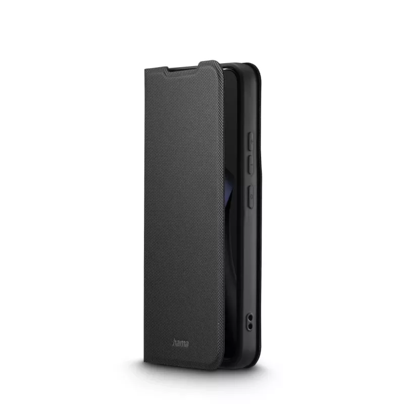 Folio phone case HAMA Daily Protect for Xiaomi 15T Pro — fits 17.4 cm (6.83 inch) screens, black, 2 card pockets, desktop stand