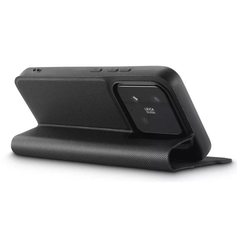 Folio phone case HAMA Daily Protect for Xiaomi 15T Pro — fits 17.4 cm (6.83 inch) screens, black, 2 card pockets, desktop stand