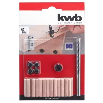 Twist drill bit KWB 028106, diameter 1 cm, single-piece blister pack