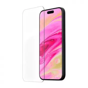 Screen/back protector LAUT L_IP23A_PG for Apple iPhone 15, clear glass/plastic, 1 pc