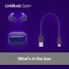 Sony LinkBuds Open WFL910V headphones/headset Wireless In-ear Calls/Music Bluetooth Violet