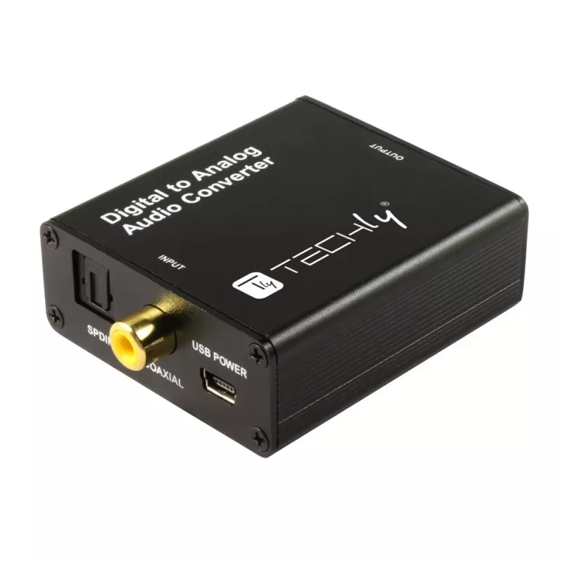 Techly IDATA SPDIF-9 audio converter Black