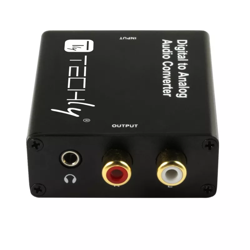 Techly IDATA SPDIF-9 audio converter Black