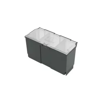 Storage box Bosch SystemBox rectangular polypropylene 235×105×133 mm Black/Grey
