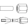 Collets Bosch 2608570100 Diameter 6 mm