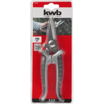 Grass shear KWB 926790 long handle straight blade 190 mm