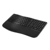 Keyboard HP STORE 3PL Full-size (100%) RF Wireless + Bluetooth Black, membrane, wrist rest