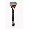 Straight razor Gillette Fusion5 — Black/Orange, 1 pc