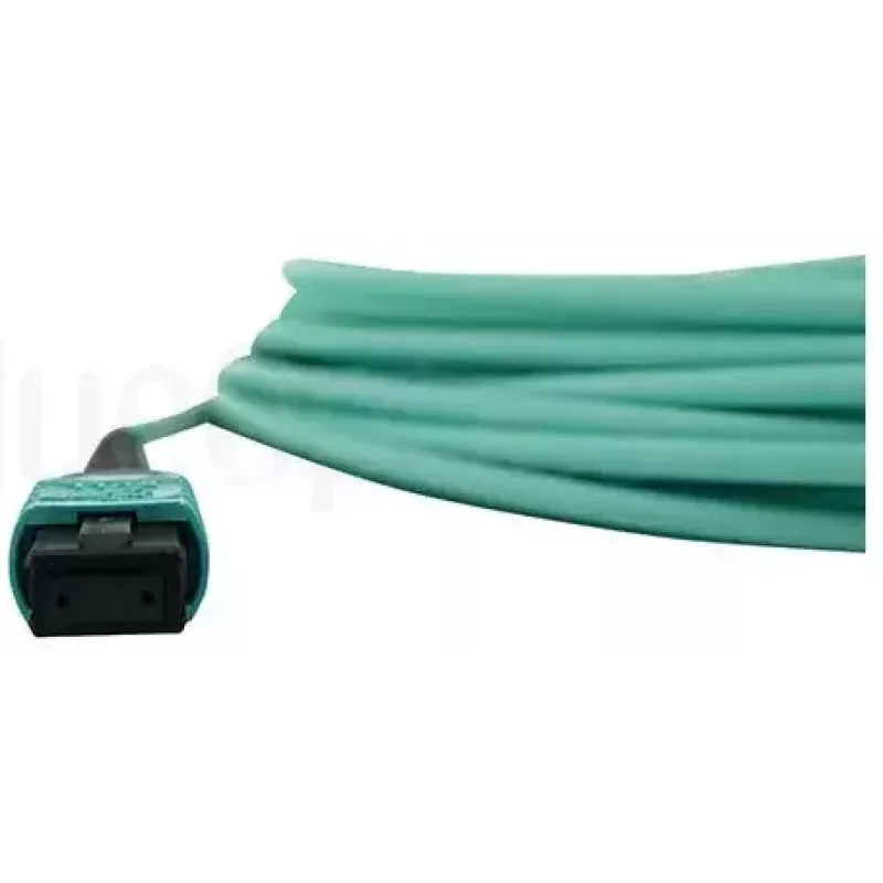 Fibre optic cable BlueOptics CBX-STC012BPF-MXXN-MXXN-020M-MTP OM4 20m Turquoise