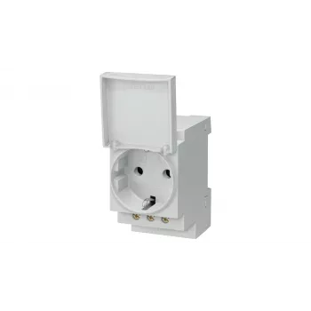 Siemens 5TE6801 socket-outlet Type F Grey