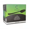 Disposable soup spoon Papstar 96528 Polypropylene Black 190 mm 100 pcs