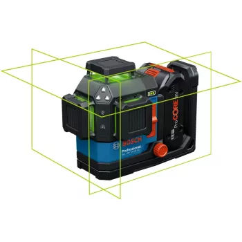 Laser liniowy Bosch GLL 18V-120-33 CG zielony 1x4.0Ah (mpn 0601065100)