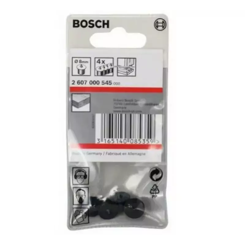 Drill Attachment Bosch 2 607 000 545 Black 8 mm Diameter 4 pcs