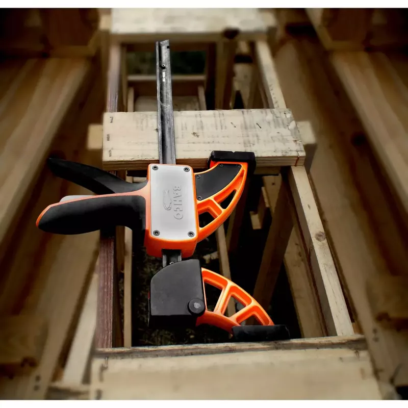 Ratchet clamp Bahco QCB-150 15 cm Black Orange