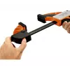 Ratchet clamp Bahco QCB-150 15 cm Black Orange
