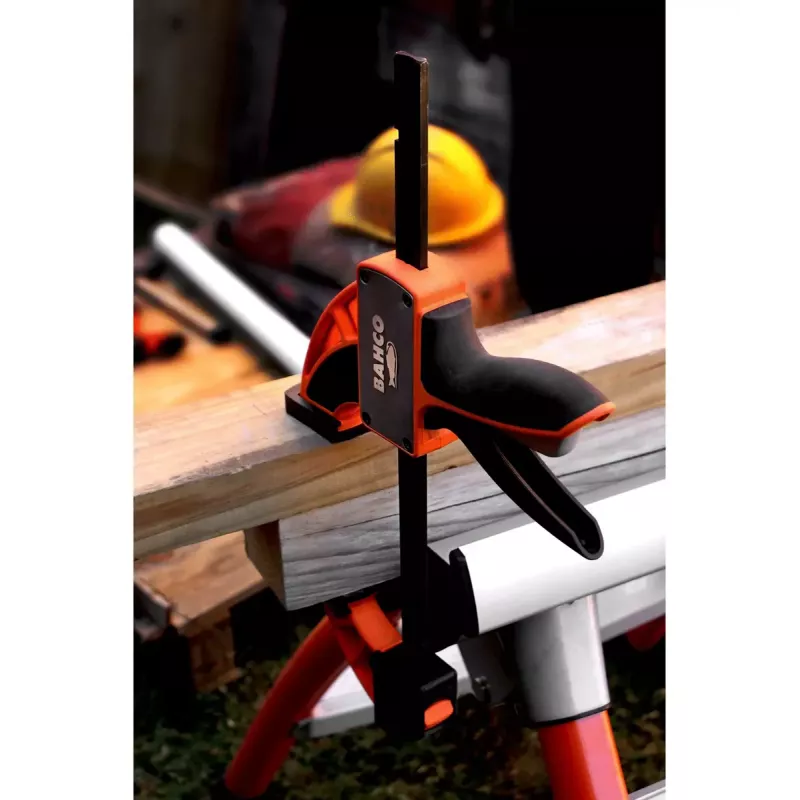 Ratchet clamp Bahco QCB-150 15 cm Black Orange