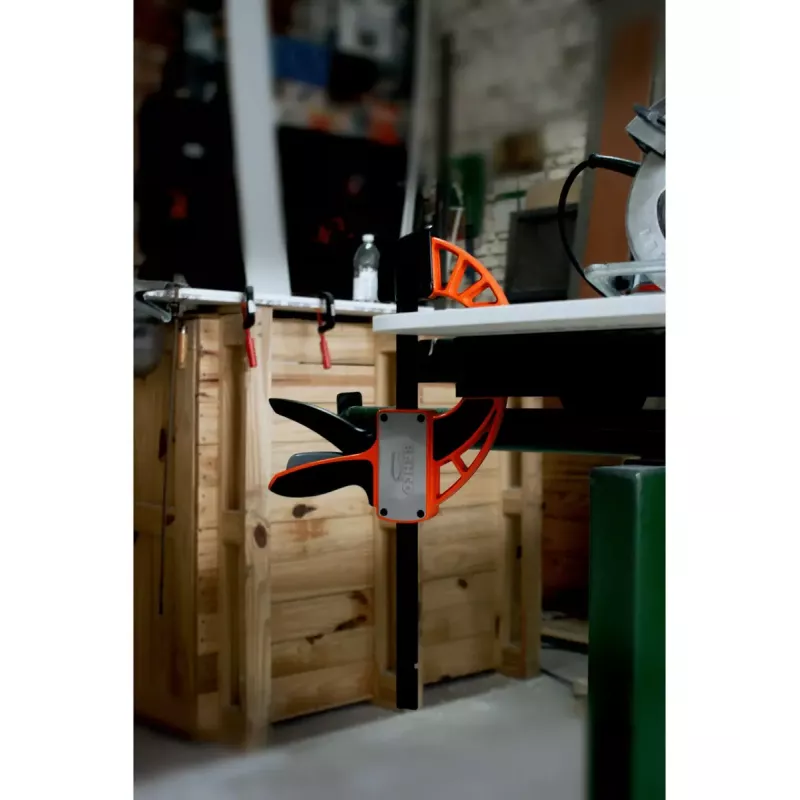 Ratchet clamp Bahco QCB-150 15 cm Black Orange