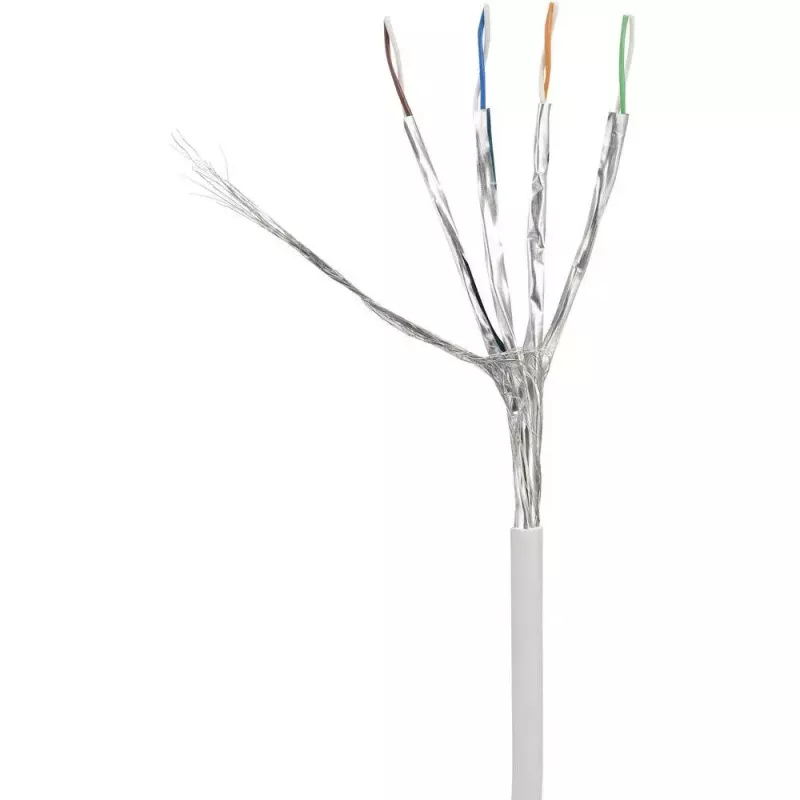 Networking Cable Renkforce RF-4149858 0.25m Cat6a S/FTP Grey