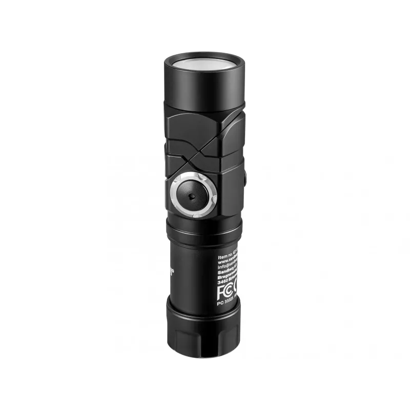 Sandberg Headlamp 500 Duo, Headband flashlight, Black, Aluminium, IP44, LED, 25 lm