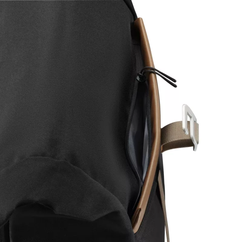 Hama 00222023 laptop case 41.1 cm (16.2 inch) Backpack Black, Brown