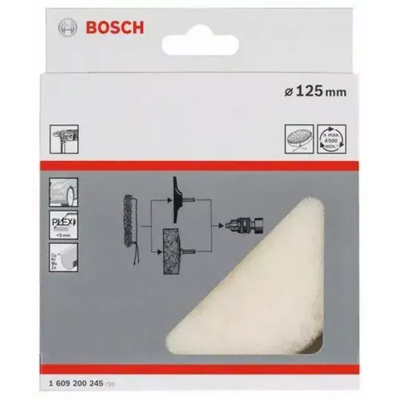 Bosch 1 609 200 245 rotary tool polishing supply Polishing disc
