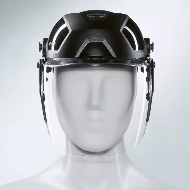 Safety headgear UVEX 9790211 — Black, protective helmet accessory