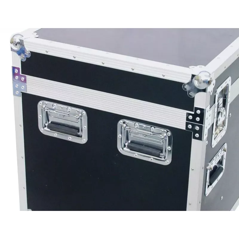 Flight case Roadinger 30126412 Plywood Black Silver 38 kg
