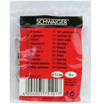 Coaxial Connector F-type Schwaiger FST7510 241