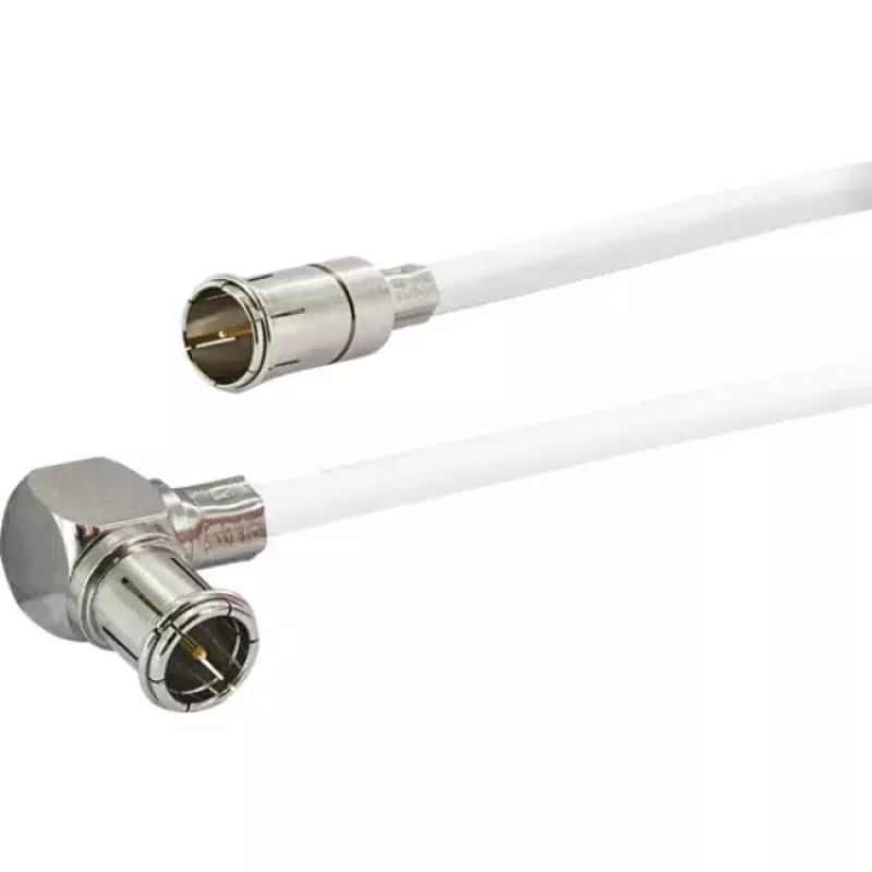 Coaxial Cable Schwaiger MMC15 052 1.5m Mini D F White