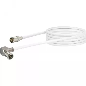 Coaxial Cable Schwaiger MMC15 052 1.5m Mini D F White