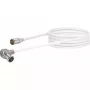 Coaxial Cable Schwaiger MMC15 052 1.5m Mini D F White