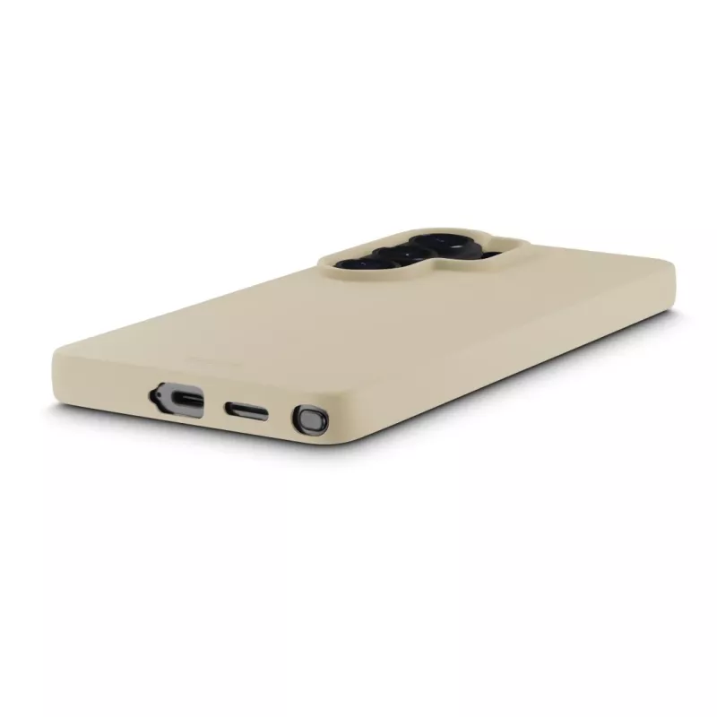 Mobile phone cover HAMA Fantastic Feel for Galaxy S26 Ultra, cover, fits 17.5 cm (6.9 inch), beige