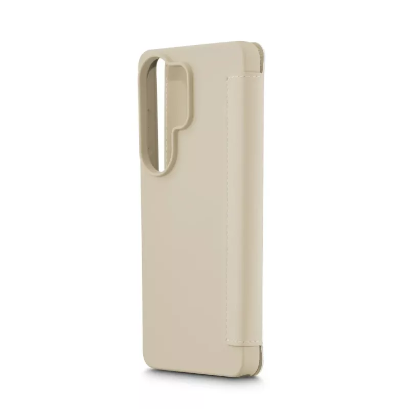 Folio mobile phone case HAMA Fantastic Feel for Galaxy S26 Ultra, 17.5 cm (6.9 inch), Beige, 2 card pockets