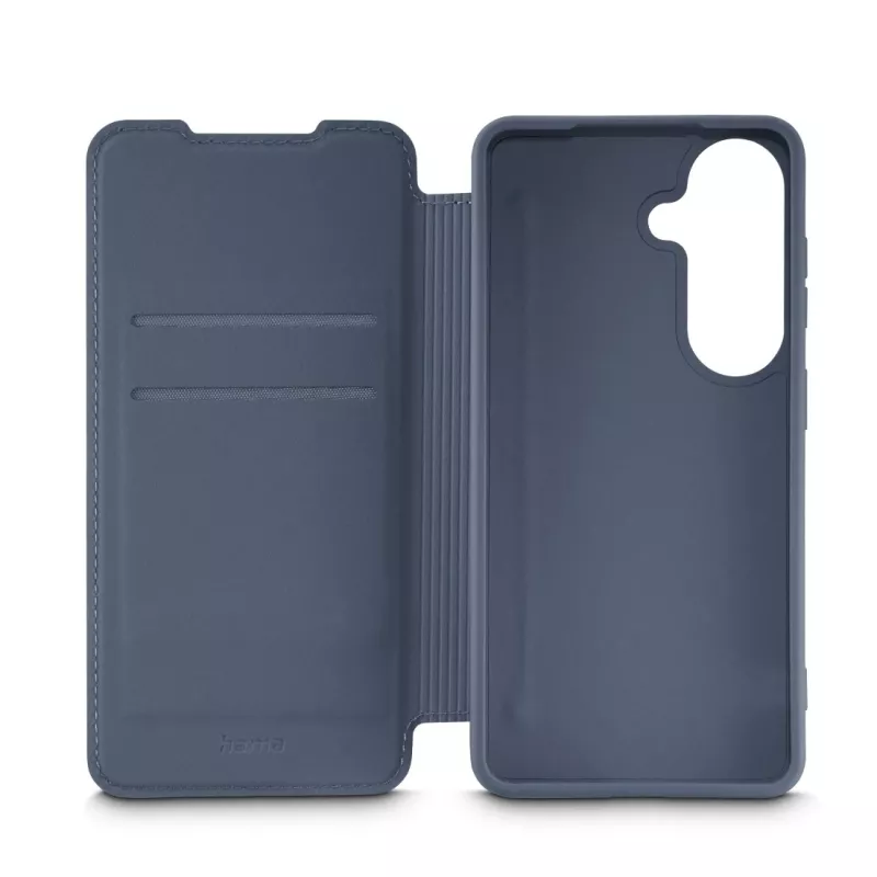 Folio phone case HAMA Fantastic Feel for Samsung Galaxy S26, 16 cm (6.3 inch), Blue, 2 card pockets