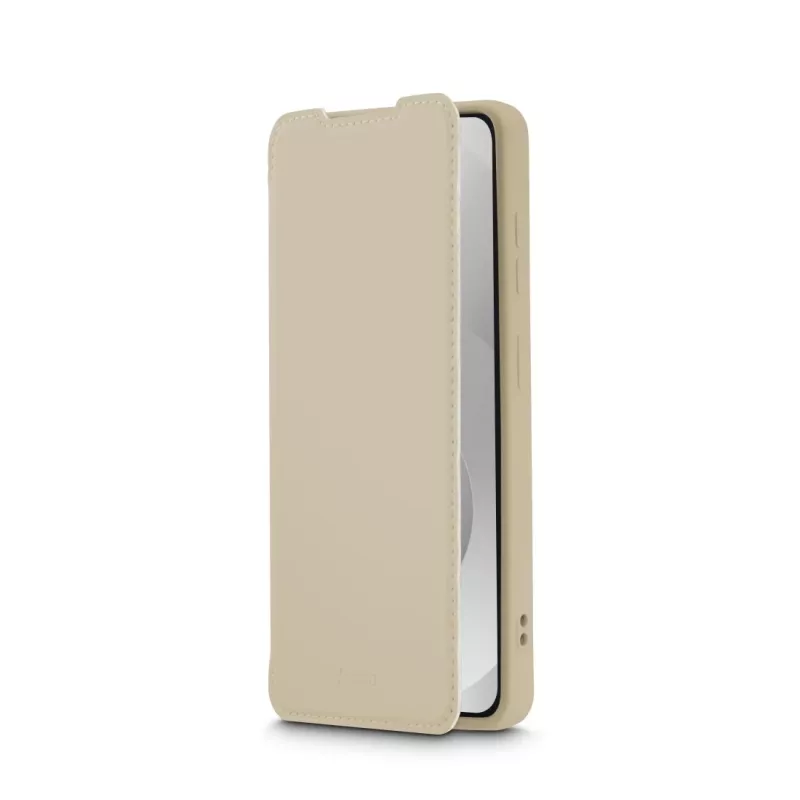 Folio phone case HAMA Fantastic Feel for Samsung Galaxy S26, 16 cm (6.3 inch), beige, 2 card pockets