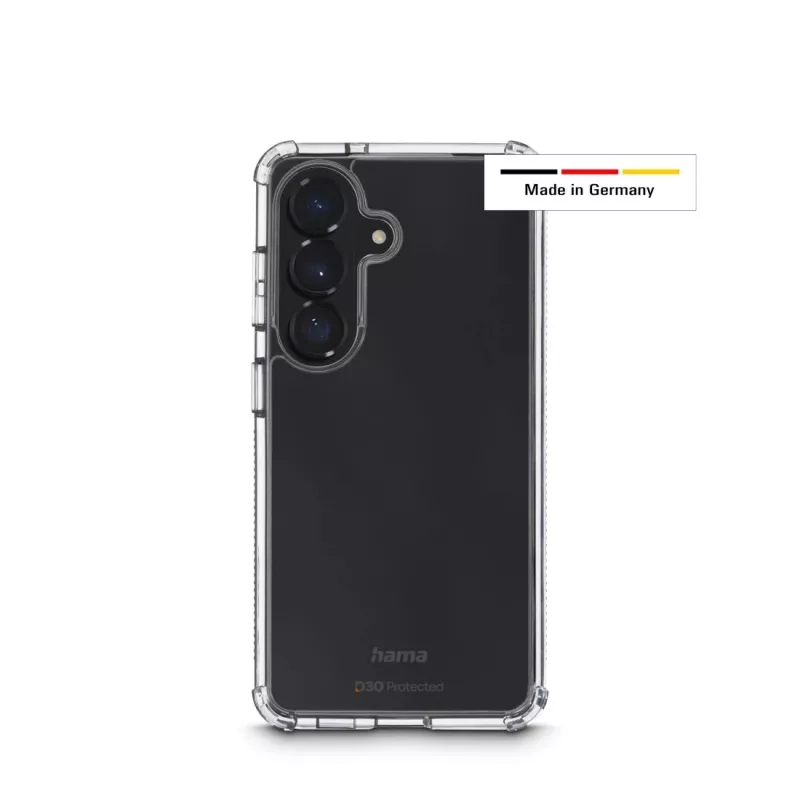 Mobile phone cover HAMA Extreme Protect for Samsung Galaxy S26, transparent, fits 16 cm (6.3 inch) screens