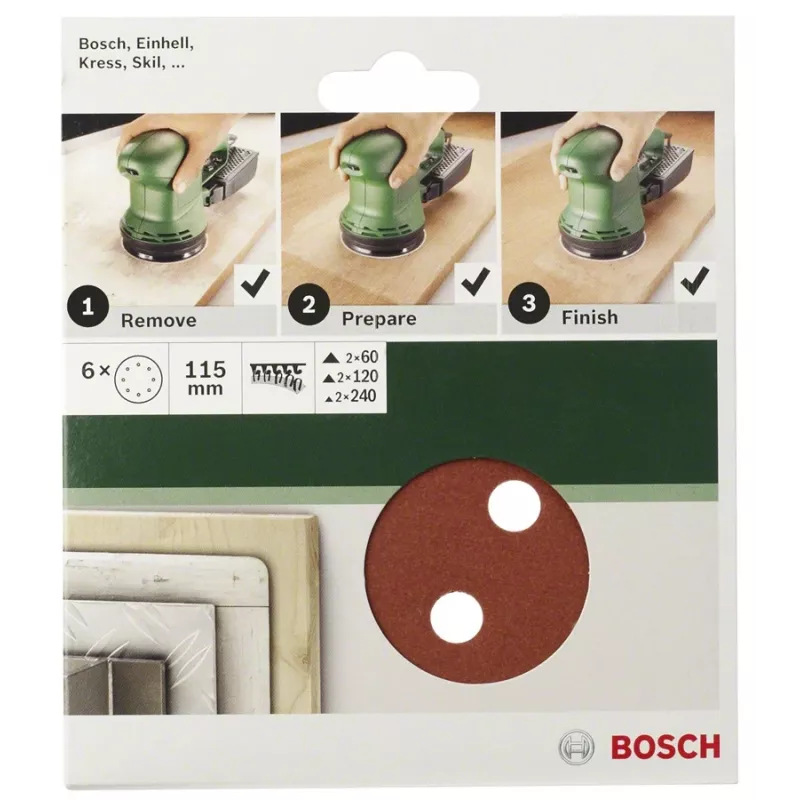 Bosch 2609256A26 5 pc(s) Sanding pad