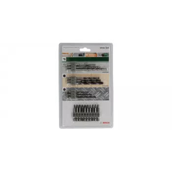 Drill bit set Bosch 2609256989, 19 pieces — for concrete, metal, wood, stainless steel finish