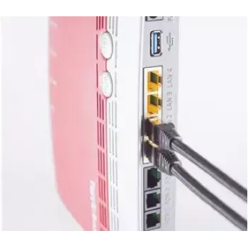 Networking Cable ShiverPeaks BS20-60035 RJ-45 Cat6a 3m Black