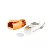 Wire Connector RJ-45 ShiverPeaks BS72067-O Male Orange