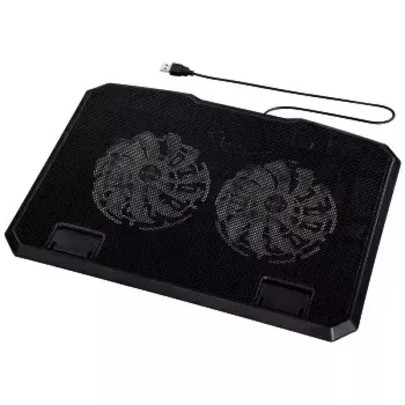 Hama Black laptop cooling pad 39.6 cm (15.6 inch)