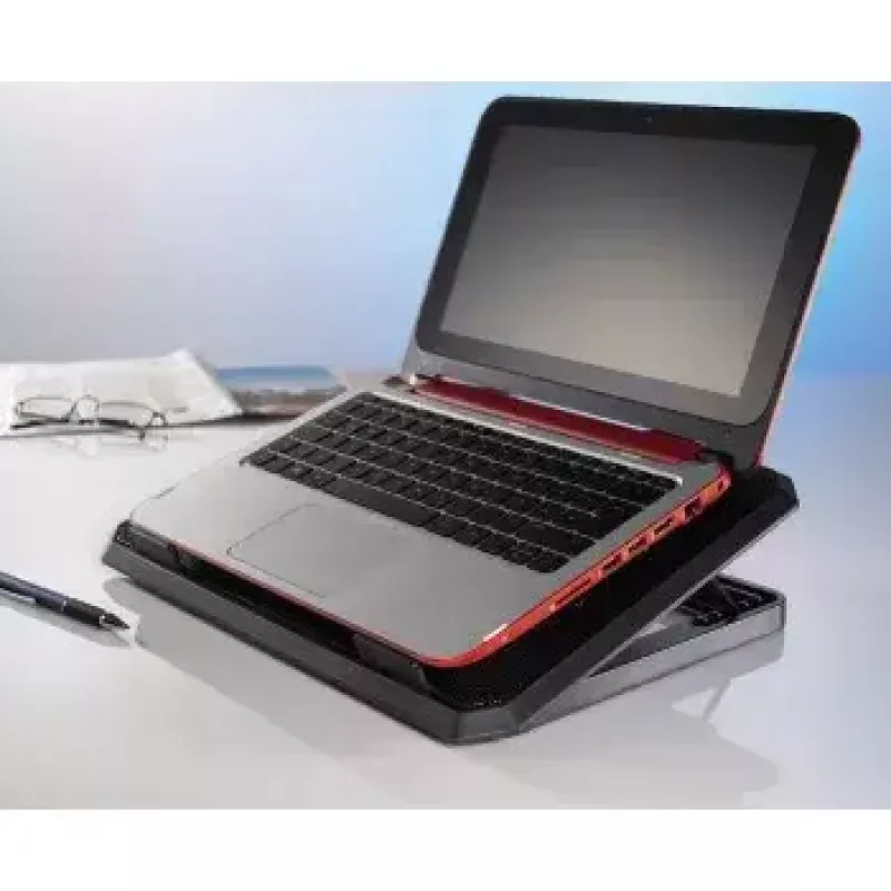 Hama Black laptop cooling pad 39.6 cm (15.6 inch)
