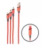 USB cable ShiverPeaks BS14-50070 1.2 m USB A USB C Micro-USB B Black