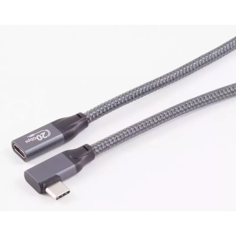 USB Cable ShiverPeaks BS13-56030 2m USB 3.2 Gen 2x2 Grey