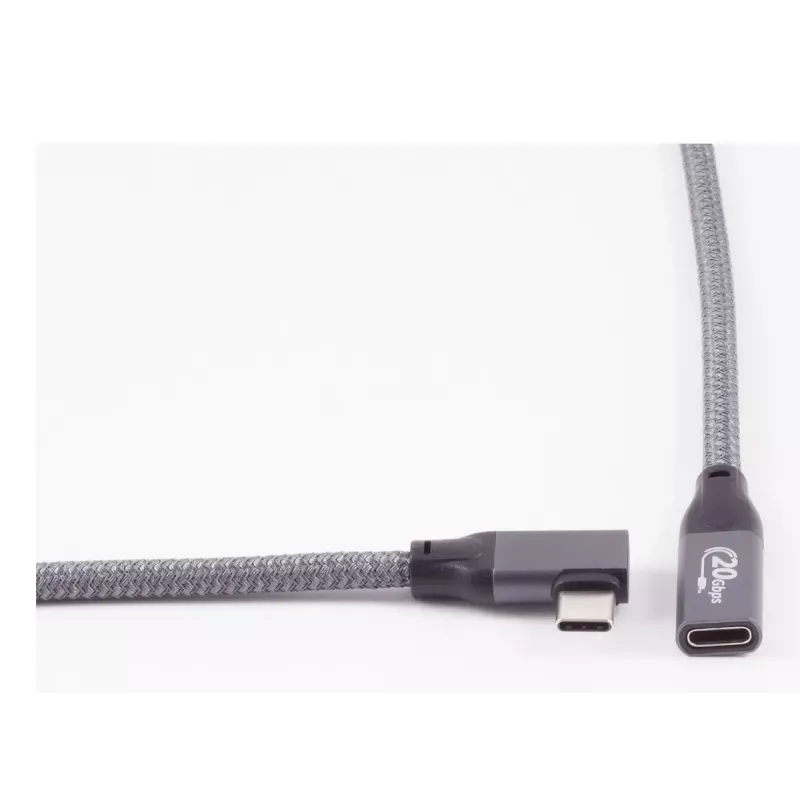 USB Cable ShiverPeaks BS13-56150 1.5m USB 3.2 Gen 2x2 Grey